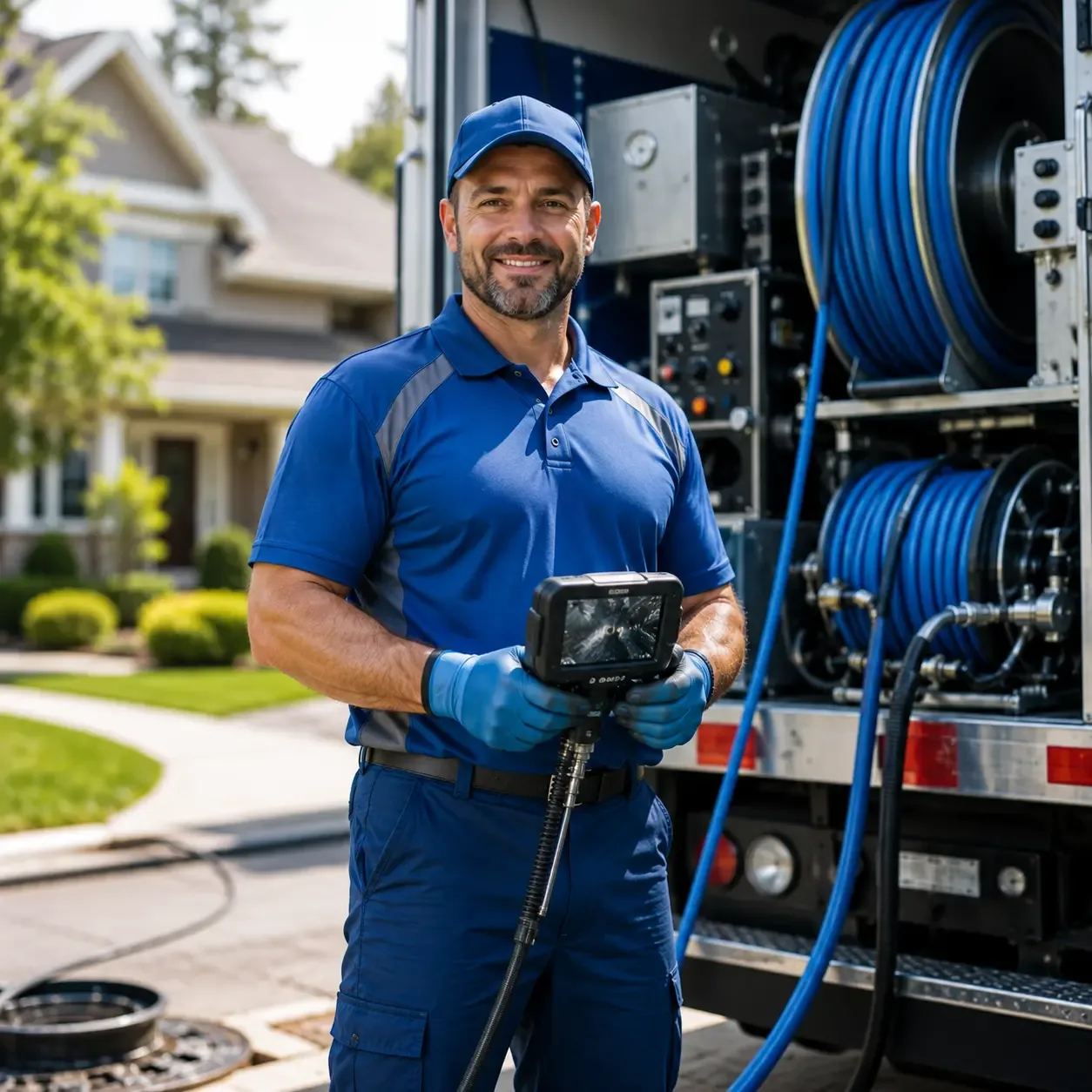 Local outdoor drain cleaning specialists in Marble Falls, TX